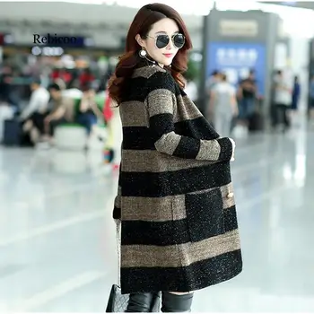 Ženske nov val velikosti svoboden korejska različica divji Ženski pulover jopico ženski suknjič dolg pulover