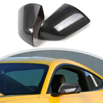 Za Ford Mustang-2019 ABS Ogljikovih Vlaken Rearview Mirror Kritje Skp Lupine stanovanjskih Trim Dodatki