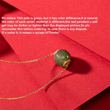 Uglyless Nov Dizajn Preprost dragih kamnov Sod Kroglice Nakit Kompleti za Ženske Naravnih Jade Ogrlice Ultra-tanek Zapestnice Srebro 925