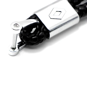 1pc Metal+Spleteno Vrv, Avto Značko obeskom za ključe obesek za ključe, za Avto ključe za VW Volkswagen Scirocco Bora, Golf, Passat Sharan Amarok CC