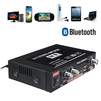 Univerzalni G30 HI-fi Bluetooth Car Audio Ojačevalnik FM Radio, Predvajalnik Podpora SD / USB / DVD / MP3 z Daljinskim upravljalnikom