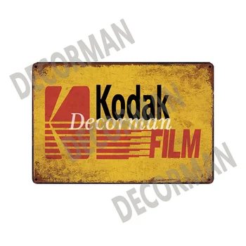 [ Mike86 ] Kodak Film Fotoaparat Retro Tin znaki stenski dekor Club Bar, Likalnik Slikarstvo, umetnost, LTA-1717 Mix bi 20*30 CM