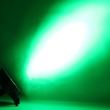 Vroče Prodaje LED Ravno Par 54x3W Razsvetljavo LED Par Luči Strobe DMX Krmilnik Stranka Dj Disco Bar Strobe Zatemnitev Učinek Projektor