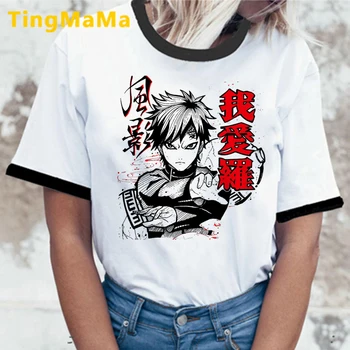 Naruto Akatsuki Risanka Graphic Majica s kratkimi rokavi Moški Modni Japonski Anime Sasuke T-shirt Poletne Ulične Tshirt Unisex TopTees Moški