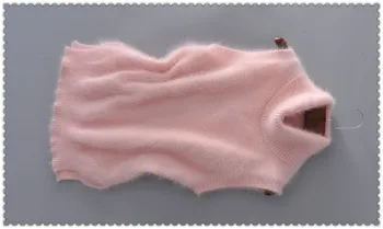 Resnično mink kašmir pulover ženske pletene cardigan suknjič dolgo krzno plašč brezplačna dostava S111