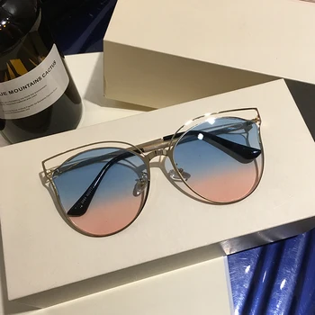MS Nov Prihod Žensk sončna Očala Luksuzni Dekoracijo Klasičnih Očal Ženska sončna Očala Mačka Oči, sončna Očala Moda UV400
