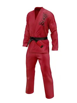 Dr. KO Jiu Jitsu BJJ GI. Kimono Jiu Jitsu komplet jakna pantalon z ojačani šivi. Za odrasle. Različne barve in velikosti