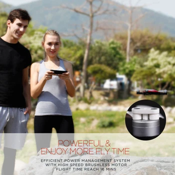 (S 2 Baterija) Simtoo Pravljice Zložljive Brushless Quadcopter z WifI Oddajnik FPV 1080P Kamera, GPS Brnenje XT175