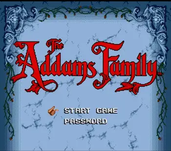 Addams Family 16 bit MD Igra Kartice Za Sega Mega Drive Za Genesis