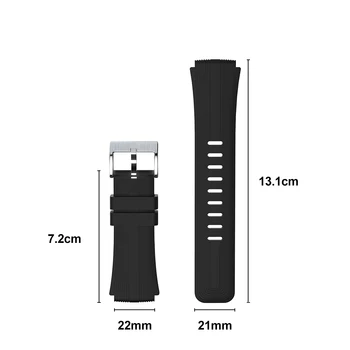 22 mm watch traku primerna za TK04 TK05 M4 M5 GPS Pametno gledati moda barva silikonski manžeta