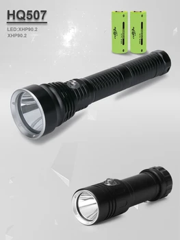 Najvišji nepremočljiva ravni LED potapljaška svetilka XHP90.2 USB močan potapljaško Svetilko XHP 90 podvodne luči led potapljaška svetilka