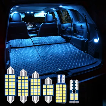 Za MG ZS 2017 2018 2019 3pcs Festoon Napak 12v LED Žarnica Kit Car Interior Dome Branje Svetlobe Svetilke Trunk Luči, dodatna Oprema
