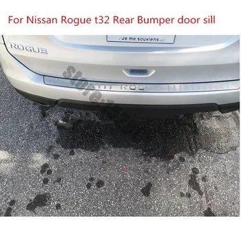 Za Nissan Lopov T32-2019 2021 iz nerjavečega jekla Zadnji Odbijač Zaščitnik Polico Prtljažnik Zadaj stražar Tekalne plasti Ploščo Avto styling