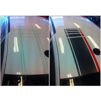5m PVC Car Wrap Knifeless Trak Design Line Avto Nalepke Orodje za Rezanje Vinil Film Zavijanje Cut Trak Auto Dodatki Nova