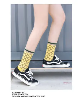 2020 Spomladi in Jeseni v korejskem slogu vse-tekmo odrasle ženske spot hot-prodaja nogavice, bombažne nogavice 5 parov/kos