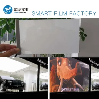 HOHOFILM 3colors Smart Film Okno Film PDLC vzorec Switchable Film Za Dom,Gradnjo, hotelski, pisarniški nalepke Projekcija Filma