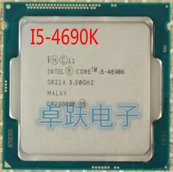 Intel I5-4690K I5 4690K 3.5 GHz LGA 1150 22-nanometrske 88W quad core CPU Desktop Processor scrattered kosov brezplačna dostava