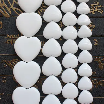 Belega porcelana agates srce obliko kroglice 15inch na sklop ,trgovina na Debelo Za DIY Nakit, Brezplačna Dostava !