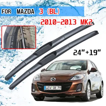 Za Mazda 3 Mazda3 BL 2010 2011 2012 2013 MK2 Dodatki Avto Spredaj Metlice Brisalcev vetrobranskega stekla Ščetke Rezalnik U Tip J Hook