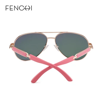 FENCHI Polarizirana sončna Očala Ženske Pilotni Roza, Črna Ogledala Očala Vožnjo sončna očala Oculos Feminino 2019 Zonnebril Dames