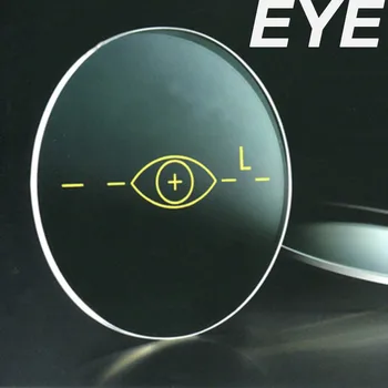 1.56 Enotno Vizijo Optičnih Očal na Recept Leče za Kratkovidnost/Daljnovidnost/Presbyopia Očala CR-39 Smolo Objektiv S Prevleko