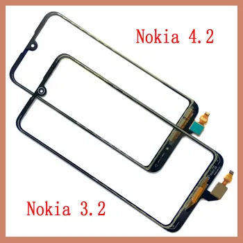 Visoka Kakovost Novi Zaslon na Dotik Stekla Za Nokia 3.2 Zaslon na Dotik za Nokia 4.2 Računalnike Spredaj Steklena Plošča Senzorja