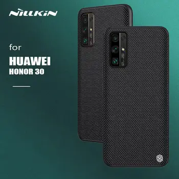 Nillkin za Huawei Honor 30 Primer 3D Teksturo, PC Hrbtni Pokrovček Ultra-Tanek, Mehak Rob Zaščitni Primeru Telefon za Huawei Honor Primeru 30