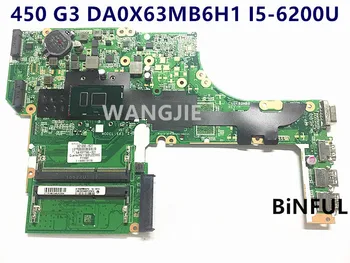 Za HP ProBook 450 G3 Prenosni računalnik z Matično ploščo 830931-601 830931-501 901232-601 830931-001 I5-6200U DA0X63MB6H1 popolnoma testirane