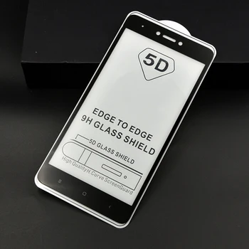 YIYONG 5D Polno Kritje Stekla Xiaomi Redmi Opomba 4 Globalni Različici Kaljeno Steklo Screen Protector Za Xiaomi Redmi Upoštevajte, 4X Pro Stekla