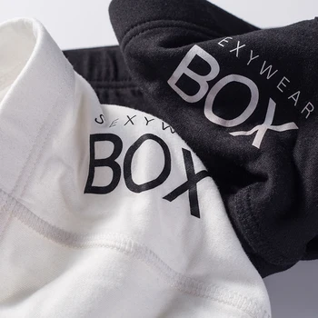 Moške Boxer Vroče Prodaje Bombaž Mehko Moda 3D Torbica ShortsMen Pod Obrabe Cueca Moško Spodnje Perilo Spodnjice