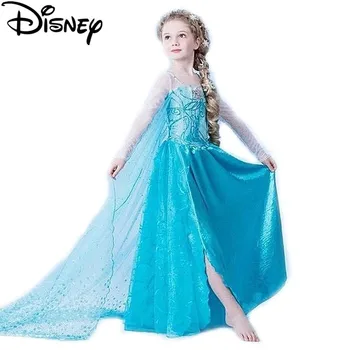 Disney Zamrznjene moana po Meri, Ana Elsa karneval Princesa Otroci, Otroci Krpo Stranka Vestidos Dojenčke Baby oblačenja Za Dekleta škrati