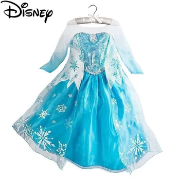Disney Zamrznjene moana po Meri, Ana Elsa karneval Princesa Otroci, Otroci Krpo Stranka Vestidos Dojenčke Baby oblačenja Za Dekleta škrati