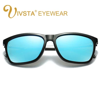 IVSTA Aluminija sončna Očala Moških Polarizirana sončna Očala Moških sončna Očala 2017 Oblikovalec TR90 Očala Voznik Polaroid Okvir Luksuzni 6108