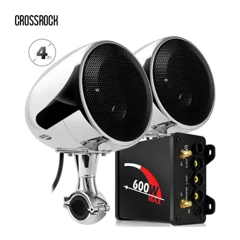 600W Amp Bluetooth Nepremočljiva ATV UTV RZR Motornih Stereo Zvočniki 2 Audio FM AUX