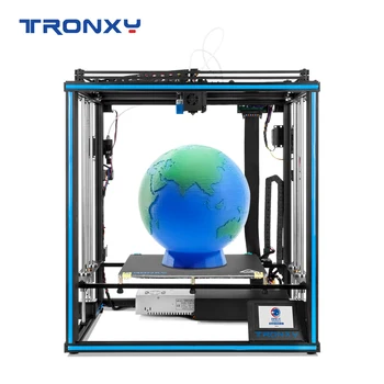 Tronxy 24V X5SA-400-2E 3D Tiskalnik za Tiskanje Velikih Velikosti 400*400*400mm Ultra-tih Gonilnik Samodejno izravnavanje Dvojni Titan Extruders
