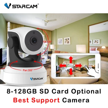 Vstarcam C7824WIP HD WIFI IP Kamera 720P Night Vision home Security Kamera Brezžična P2P Notranji IR kamera PTZ IP Camara Avdio ONVIF