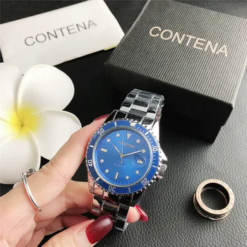 CONTENA Reloj Mujer Luksuzni Top blagovne Znamke Priložnostne Quartz uro Ženske Ženske ročne ure Ženske Moški ročno uro