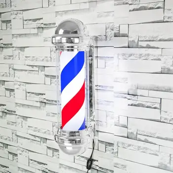 72 cm LED Barber Prijavite se Vrtijo Svetlečo Palico Svetlo Luč za Lase Salon Brivnica Dobave