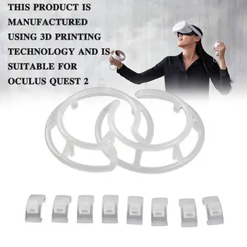 VR Krmilnik Utrjevalec Odbijača Za Oculus Quest 2 VR Slušalke Ročaj Odbijača Zaščitna Držalo Za Oculus Quest2 VR Gamepad Opremo