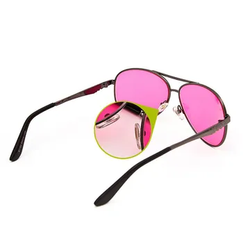 ZXTREE Rdeča Zelena Barva Slepota Očala, Korekcijski Ženske Moški Očala Colorblind Barvno Slepi Kartico sončna Očala na Voznikovi Očala Z7