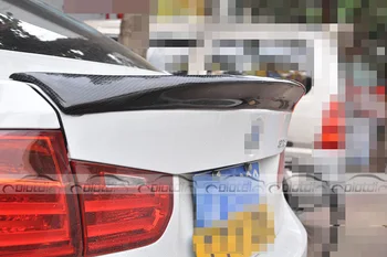 OLOTDI Avto Styling Pravi Ogljikovih Vlaken Zadaj Prtljažnik Spojler Cepilec za BMW F30 Serije 3 2012-2017 Samodejno Iskanje