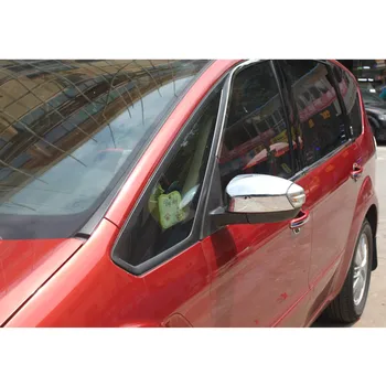 Avto Styling Chrome Iver Strani Ogledalo Kritje Za Ford S-MAX 2007-2009