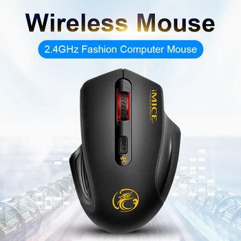 USB Wireless Mouse 2000DPI USB 2.0, Optični Sprejemnik Računalniško Miško 2,4 GHz Ergonomska Miši Za Laptop PC Zvočni Tiho Miško
