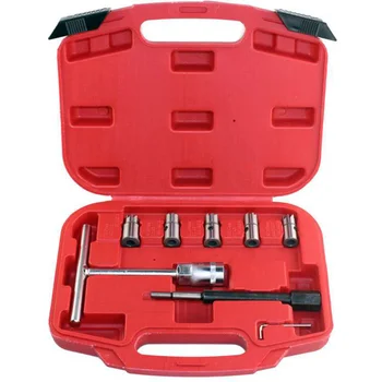 8pc Diesel Injektor Sedež Rezalnik Čistilo, Set Univerzalnih Injektor Cleaning Tool Kit