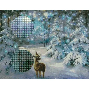 Celotno 5D DIY Diamond Slikarstvo Jelena Diamond Mozaik Sliko Okrasnih Božič Diamond Vezenje Navzkrižno Šiv Doma Dekor