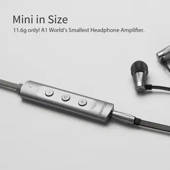 GGMM 24-bitno 192kHz Ojačevalcem za Slušalke USB C Do 3,5 mm z DAC Ojačevalnik Coverter Mini Prenosni Amp Z USB Adapter Za Slušalke PC