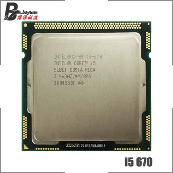 Intel Core i5-670 i5 670 3.4 GHz Dual-Core Procesor CPU 4M 73W LGA 1156