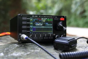 Angleško Različico KN-990 HF 0.1~30MHz SSB/CW/AM/FM/DIGITAL ČE-DSP Amaterski Ham Radio Sprejemnik, Spektra + angleški Priročnik