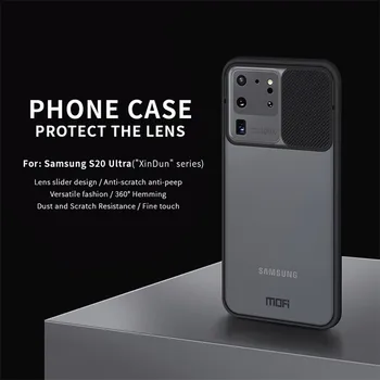 Mofi Kritje velja Za Samsung Galaxy S20 Plus Drsna objektiv zaščitni pokrov Za Galaxy S20 Ultra Pokrovček Za Galaxy S20 zadnji pokrovček