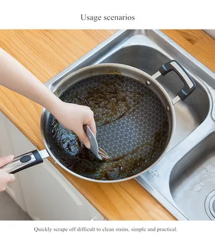 3 KOS kuhinja cleaning tool nastavite lonec jed odstranite olje silikonsko strgalo+Protibakterijsko piling goba+Penjenje neto krpo mikrovlaken krpo